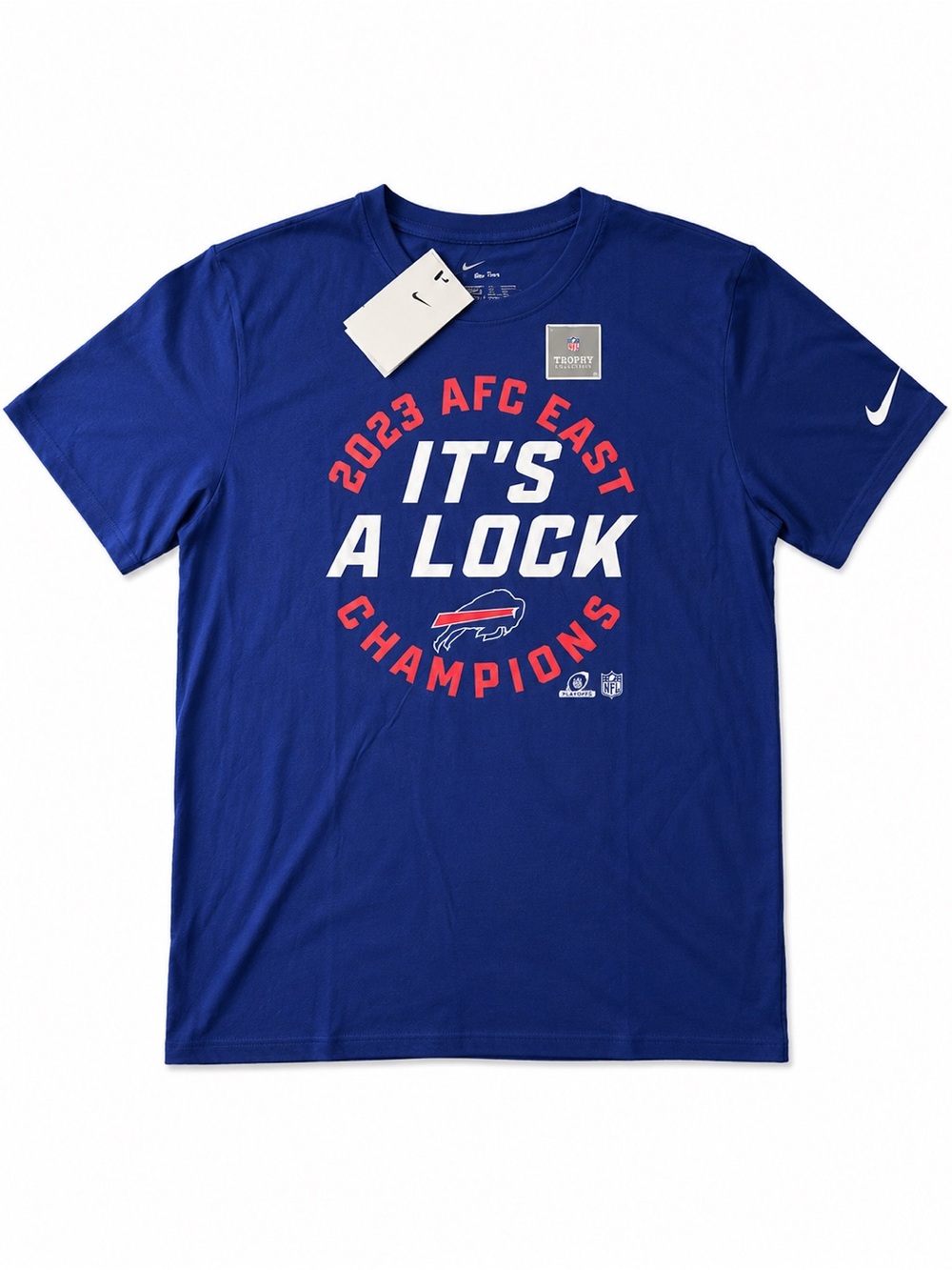 Nike Buffalo Bills AFC East Champions Tee - Blue & Red